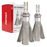 LED-frontlyspærer HB3 9005 med 6000K
