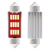 Hvit LED CANBUS festoon-pære på 41 mm