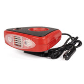 12V varmevifte og ruteaviser med LED-lys