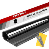 Svart solfilm på 75 x 300 cm med 30 prosent lysgjennomgang