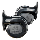 12V fanfarehorn i sett med 2 horn