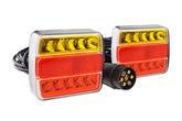 Magnetisk LED-lyktesett til tilhenger