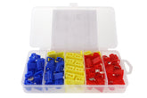 Eske med 50 Quick Connect Connectors i blandede farger
