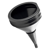 Stor drivstofftrakt med filter, 21 cm diameter og 35 cm høyde