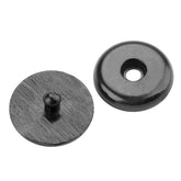 Svart stopper til sikkerhetsbelte med 16 mm diameter