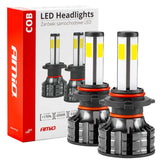 HB3 LED-frontlyspærer med COB-teknologi