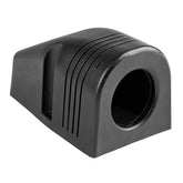Svart utvendig monteringshus med 30 mm hull