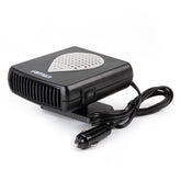 Bilvarmer med aviser og vifte, 12 V og 150 W