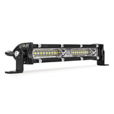 Slank LED-arbeidslampe på 18 cm med spotlys