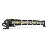 Slank LED-arbeidslykt på 34 cm med spotlys