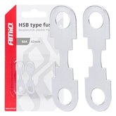 HSB-flatsikring 80 A, 42 x 12 mm