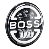 Rund LED-arbejdslampe AWL56 BOSS set forfra