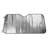 Sammenleggbar LASER-solskjerm til bilens frontrute, 145 x 70 cm