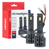 LED-forlygtepære H1 F25 Silver med Full CANBUS