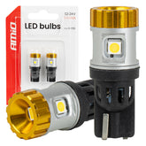 T10 LED-pære med CANBUS og hvidt lys