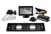 Parkeringsassistentsystem med 4,3-tommers TFT-skjerm og CAM-402-kamera