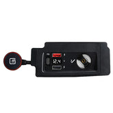 Honda Accord 8. Generation 2008-2013 USB-C hurtiglader og 12V-splitter til sigarettenner