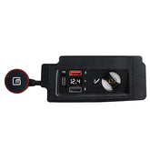 Honda Accord 8. Generation 2008-2013 USB-C hurtiglader og 12V-splitter til sigarettenner