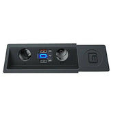 VW Passat & Arteon 2016-2019 USB-C hurtiglader og 12V-splitter for sigarettenner