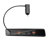 Audi Q5 / Q5 Sportback 2018-2024 USB-C hub og hurtigladeradapter – QC3.0-splitter