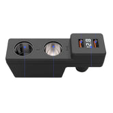Volkswagen Golf 7 2012-2020 USB-lader og 12V-splitter til sigarettenner med QC3.0 hurtiglading