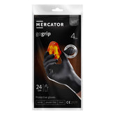 Mercator GoGrip BLACK nitrilhandsker i størrelse XXL