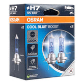 Osram H7 Cool Blue Boost halogenpærer 12 V 80 W med PX26d-sokkel
