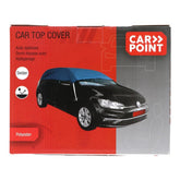 Carpoint tagovertræk i polyester, str. S (233 x 160 x 33 cm) til bilbeskyttelse mod vejrfaktorer.