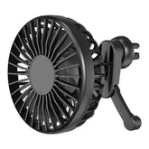 Carpoint vifte med gitter USB-A Ø10,5 cm 5 V