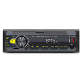 Universell 1-DIN radio med Bluetooth, FM og USB – MP3-spiller med LED-display