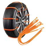 Universale antiskli-dekkstropper 920 mm – 10 stk. for snø, is og glatte veier