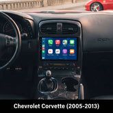 Chevrolet Corvette 2004-2013 - 9" radio med Apple CarPlay og Android Auto