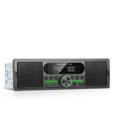 1 DIN-bilradio med innebygd høyttaler, Bluetooth, FM/AM og MP3-spiller