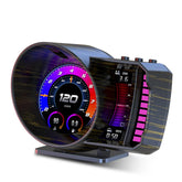 3,5" Head-Up Display (HUD) for bil – digitalt speedometer med OBD2