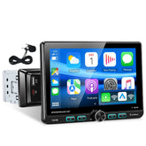 1 DIN bilradio med 7" justerbar berøringsskjerm – Apple CarPlay & Android Auto