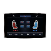 Audi A8 D3 (2005–2010) – digitalt klimapanel med LCD-display
