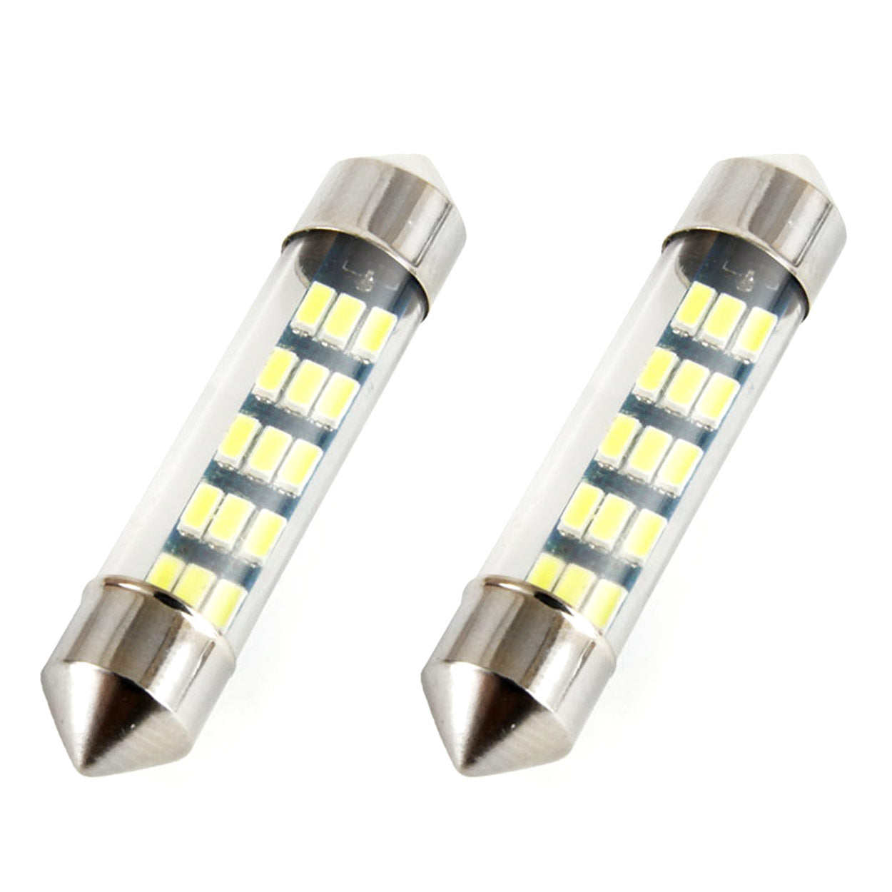 LED festoon-pære til 12 V med krystalafdækning