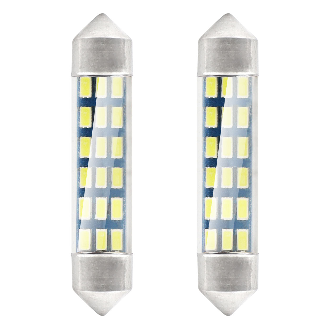 LED-festoonpære på 41 mm med hvitt lys