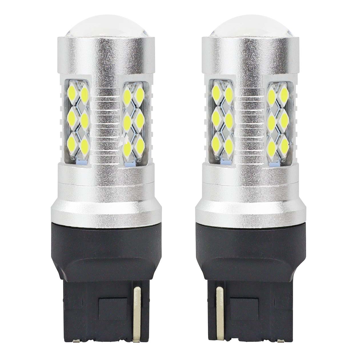 Hvid LED-pære T20 7440 W21W med CANBUS