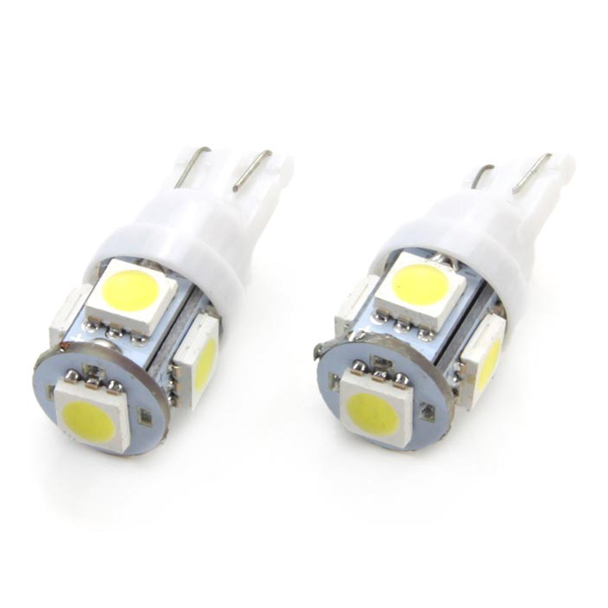 LED-pære T10 W5W med 5600 K hvitt lys