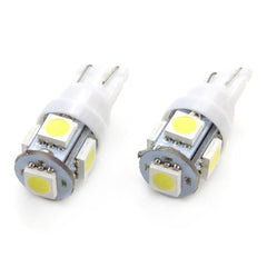 LED-pære T10 W5W med 5600 K hvitt lys