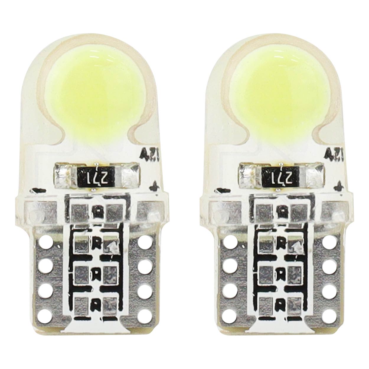 LED-pære T10e COB 12V med 5600 K lysfarge
