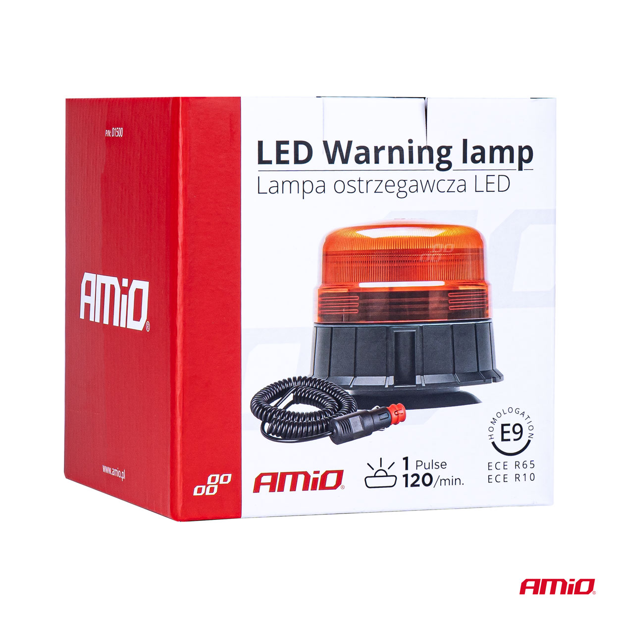 LED-varsellampe WAR11M med tilkobling
