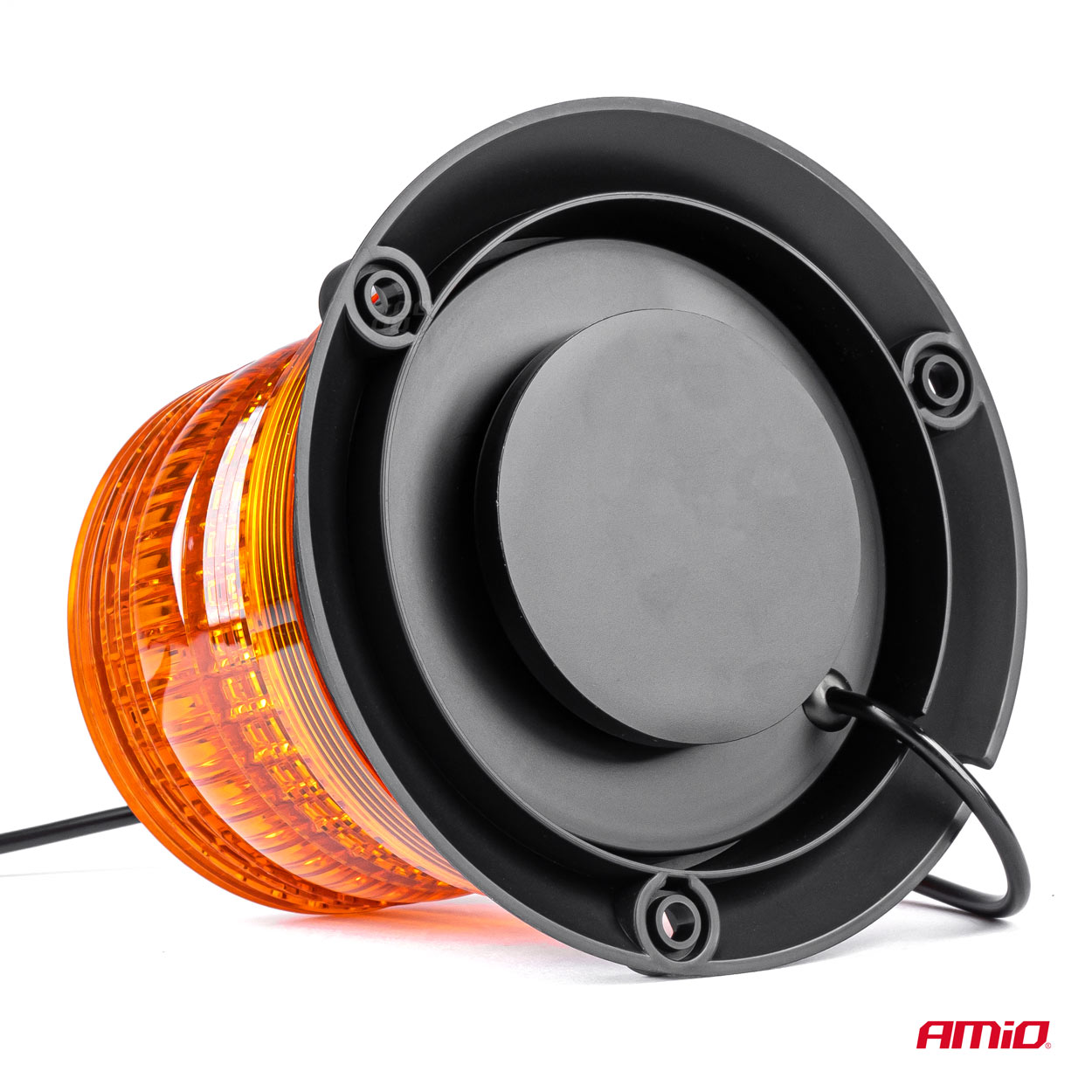 LED-advarselslampe med magnetmontering
