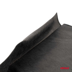 Svart antifrost frontrutedeksel til bil 90x175 cm