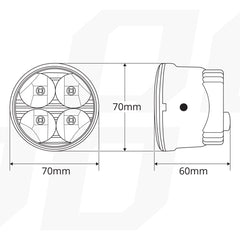Kjørelys DRL 510HP installasjon