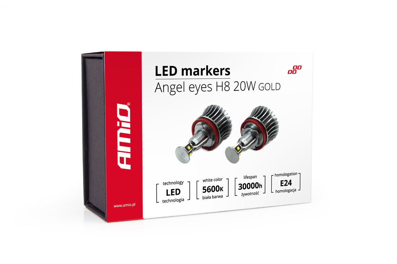 LED-markør H8 20W GOLD til BMW