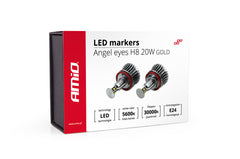 LED-markør H8 20W GOLD til BMW