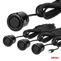 Parkeringssensorer og LED-indikator for parkeringsassistanse