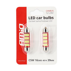 Bipolar LED-festoonpære for 12/24 V